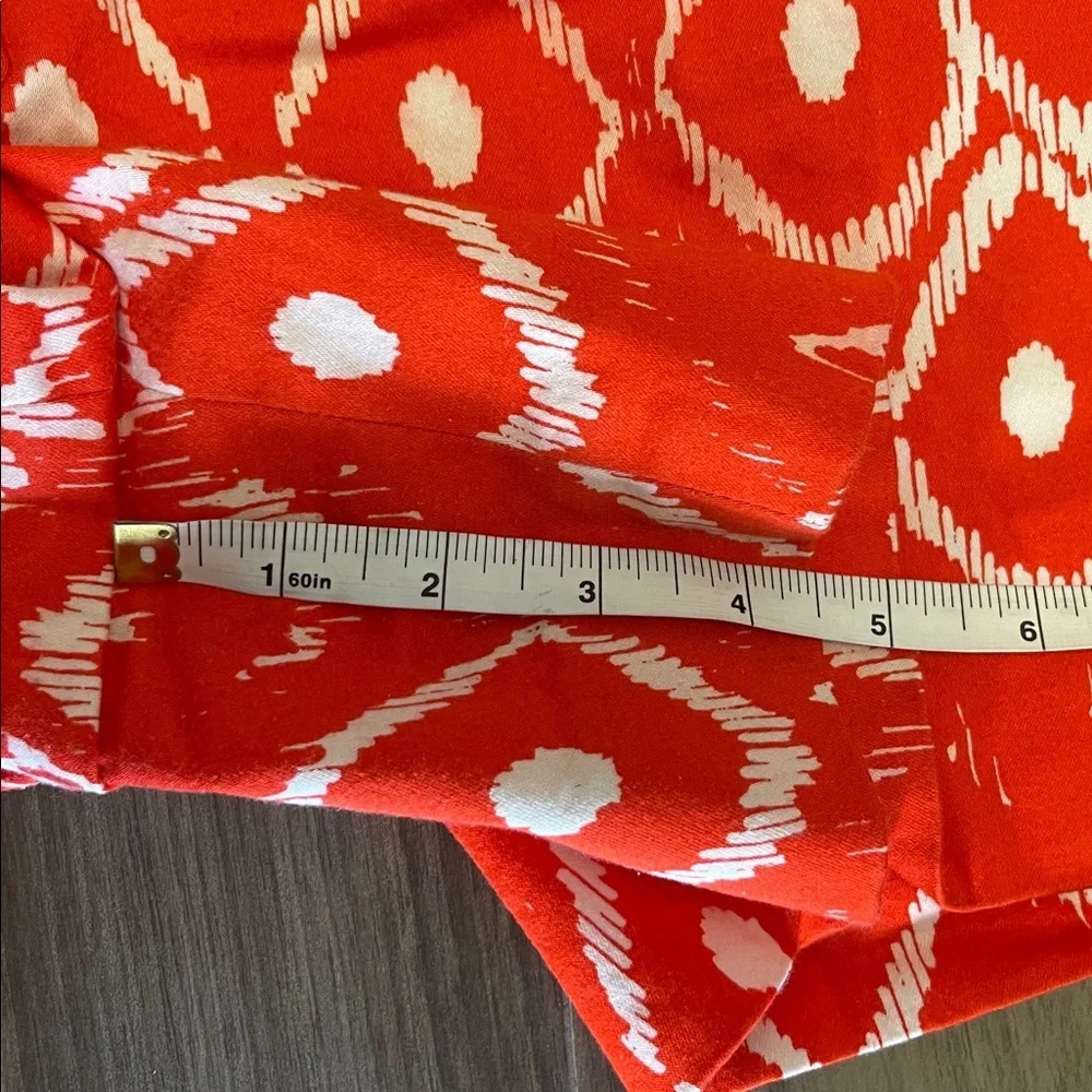 The Limited Orange and White Drew Fit  Women's Shorts - Picture 9 of 11